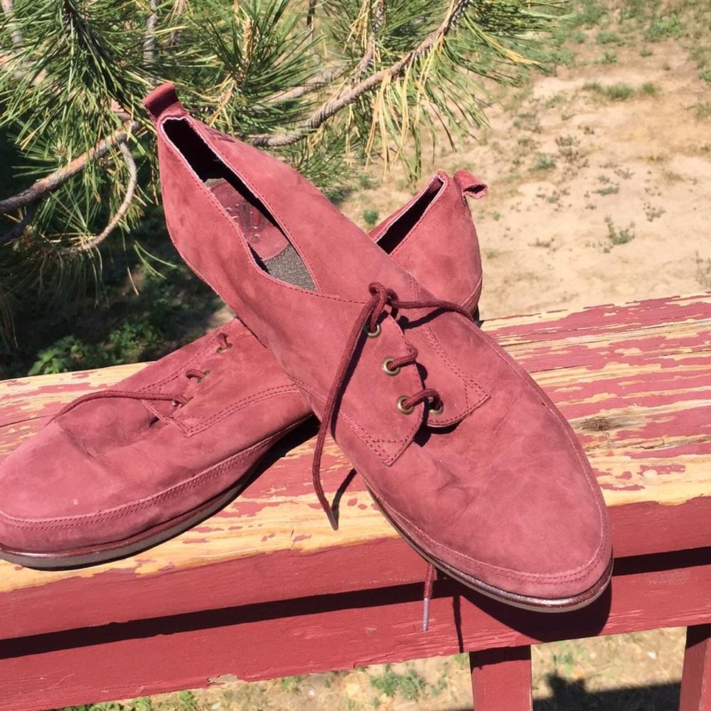 3 for $15 Ie suede lace up flats